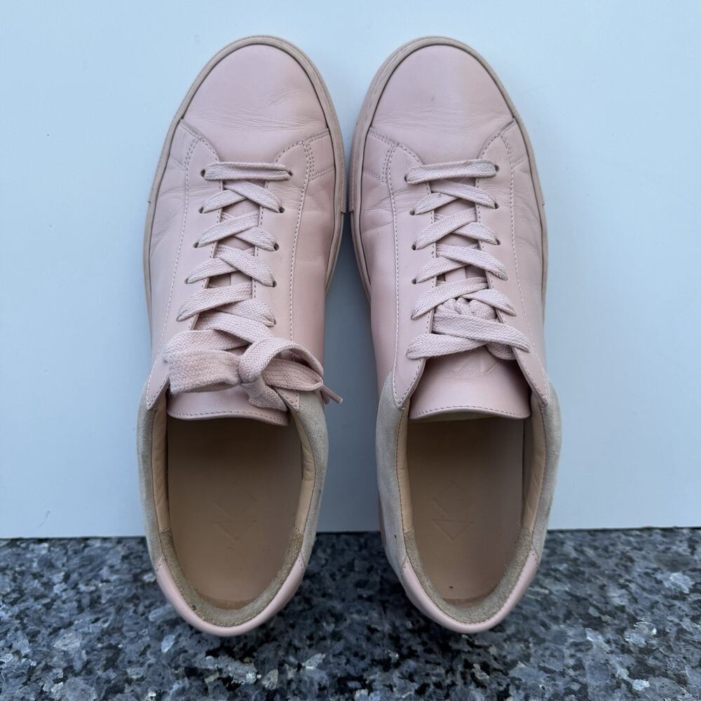 Koio Capri Sneakers Blush Pink Quartz Leather Suede Shoes Men’s EU 43